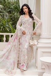 Maria.B Luxury Wedding Festive Pure Chiffon Embroidered Collection MPC-25-101