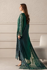 Maria B Chiffon Collection 25 | D6  Color: Green To Teal