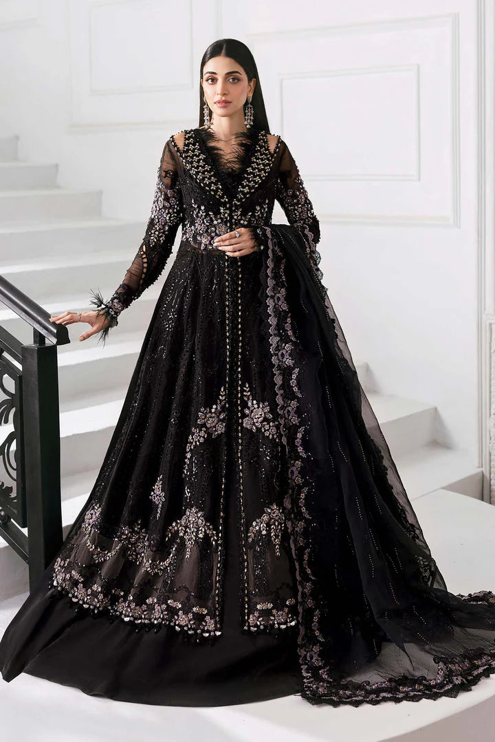 MARIA B LUXURY EMBROIDERED CHIFFON - 3 PC UNSTITCHED