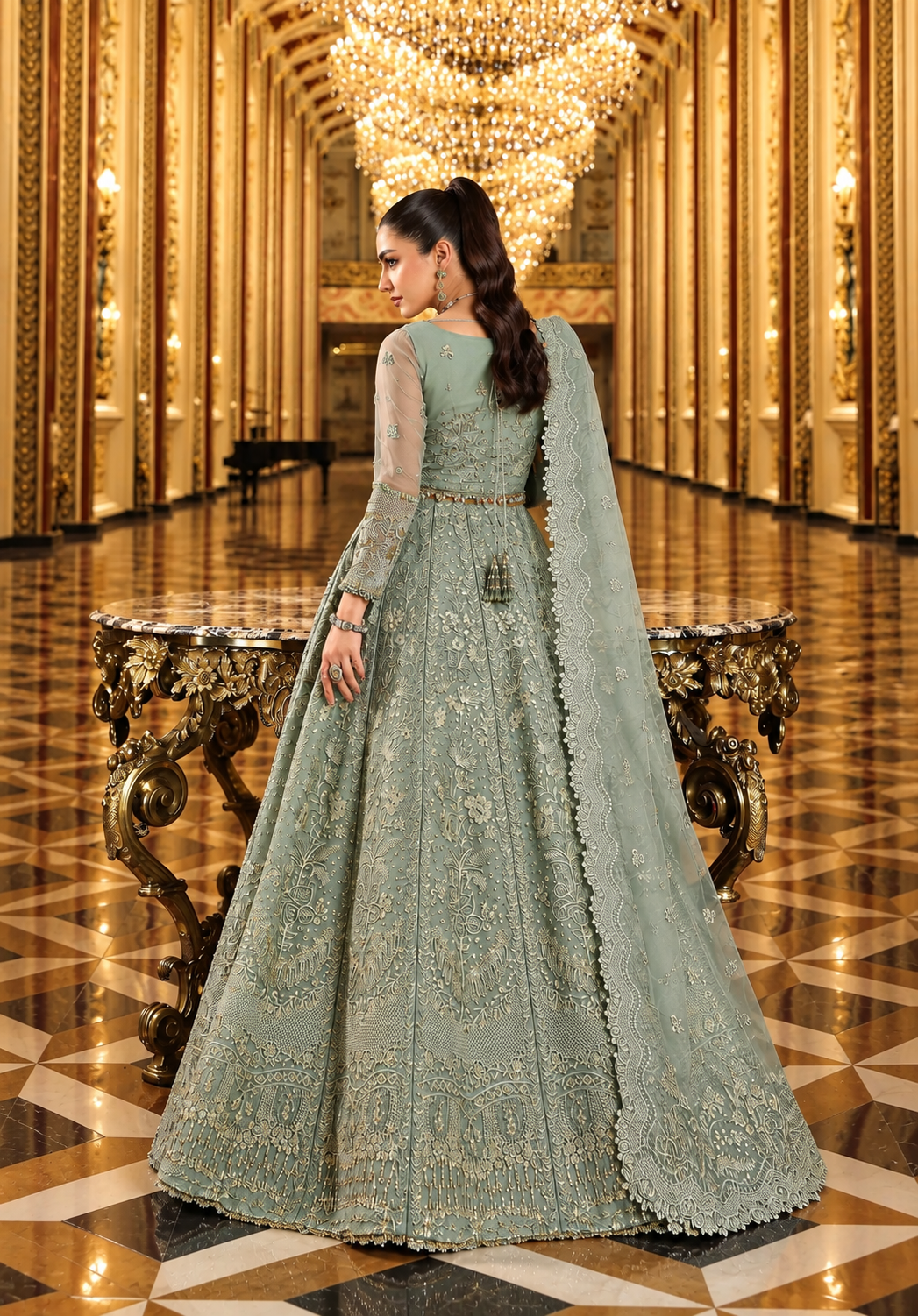 ESH-03 LIME LIGHT | ELAF STARDOM FORMAL HANDWORK 25′