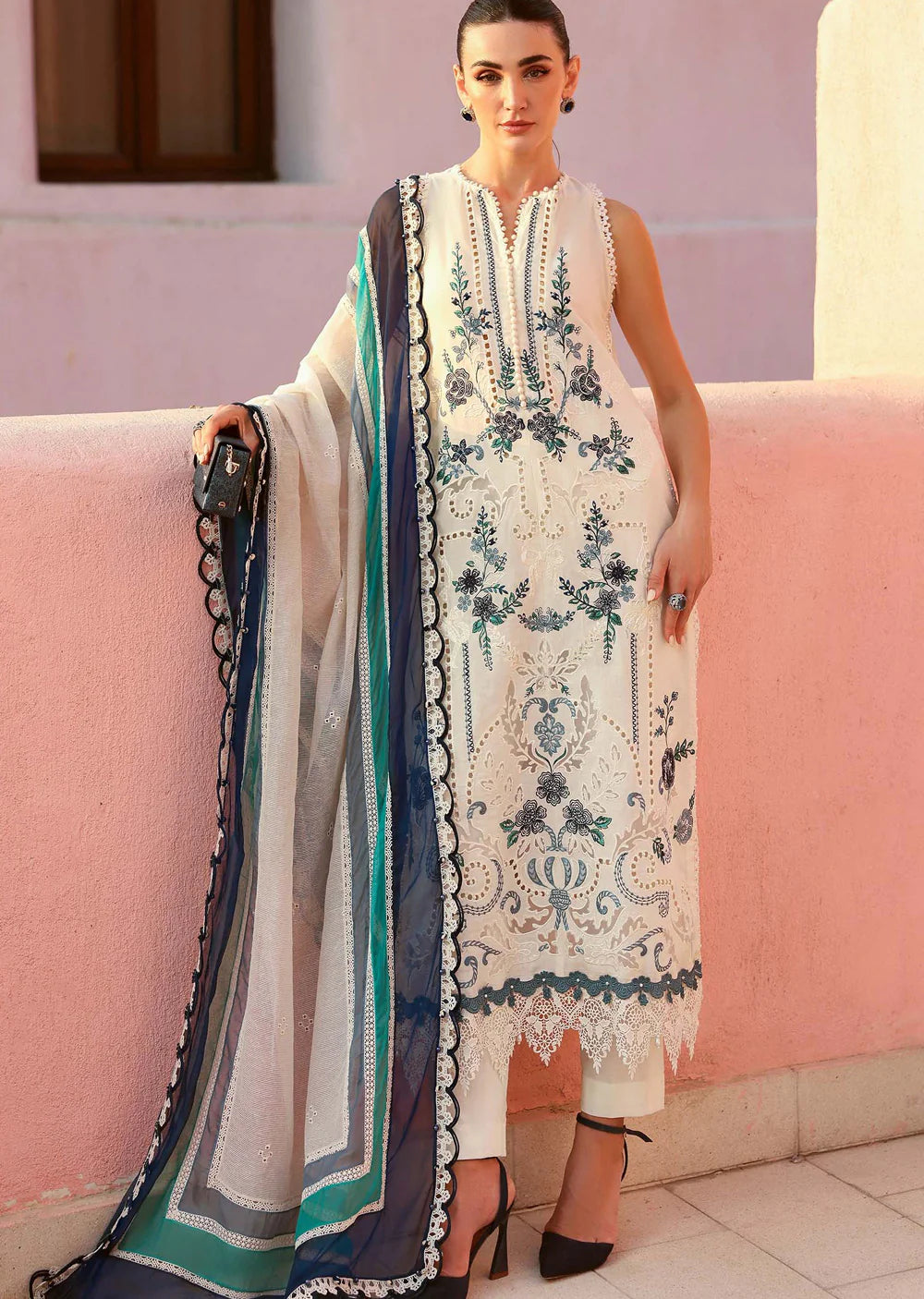 Maria.B  9A Unstitched - Maria B LUXE LAWN 2026