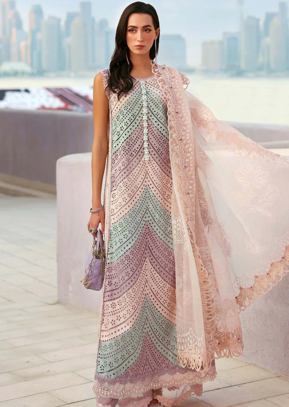 Maria B – 12B  Unstitched - Maria B LUXE LAWN 2026