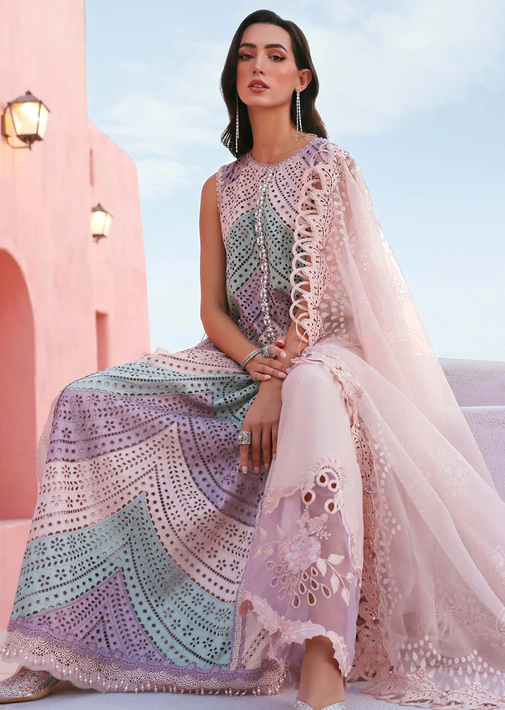 Maria B – 12B  Unstitched - Maria B LUXE LAWN 2026