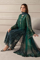 Maria B Chiffon Collection 25 | D6  Color: Green To Teal