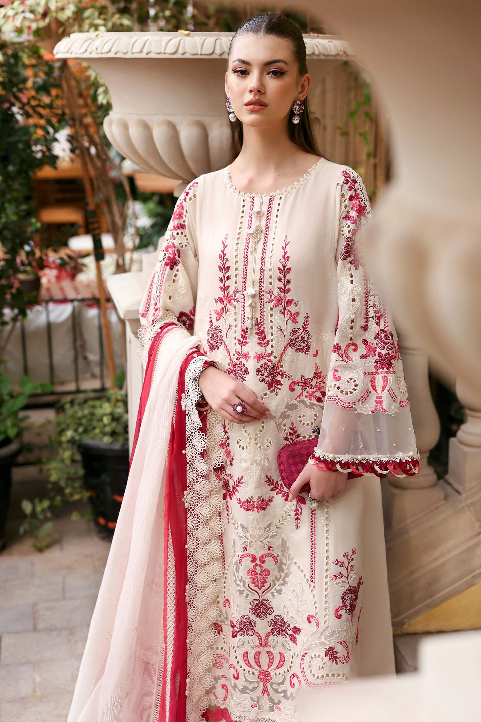 Maria B Luxury Lawn'26 D-09A